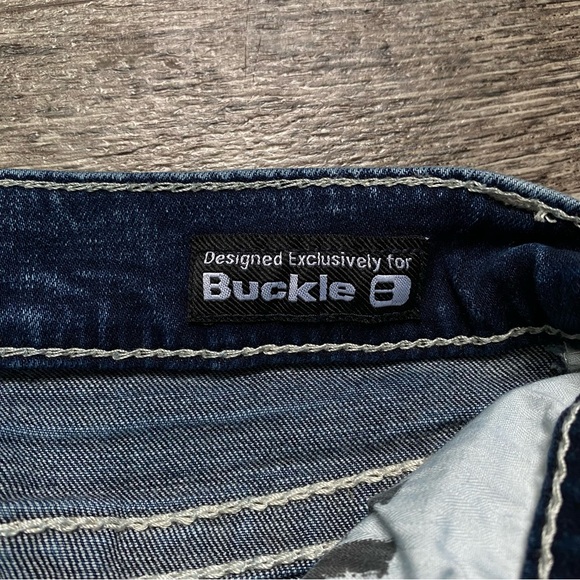 Salvage ripped jeans women’s size 29x30 Havoc straight slim fit - Picture 6 of 10